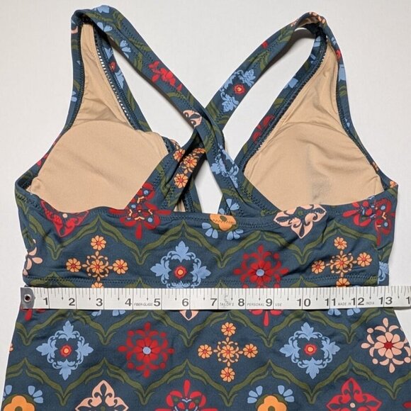 A Pea in the Pod Tankini Maternity Swimwear Womens Small Boho Floral Two Piece - Picture 15 of 15